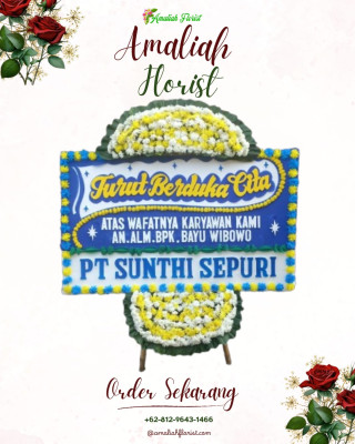 Papan Bunga Duka di Bojonglongok