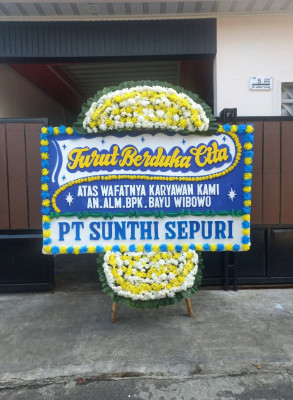 Papan Bunga Duka di Bojonglongok