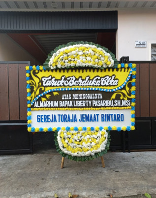 Papan Bunga Duka di Bojonglongok