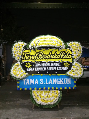 Papan Bunga Duka di Bojonglongok